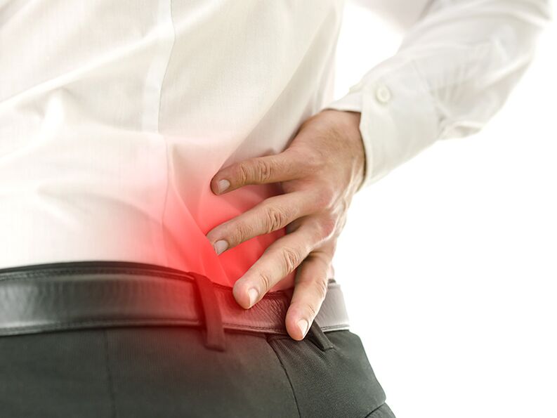 male back pain